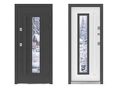 Metal giriş qapısı Konsul Metall – Panel