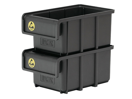 PRAKTİK ESD 70x105x80  plastik qutular