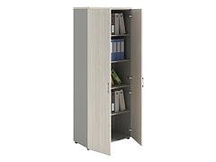 Dolab NW 2080 qapalı ağ ağac/boz