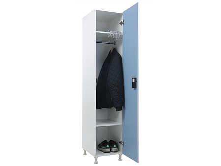 Soyunma otaqları üçün dolab WL 11-40 EL mavi/ağ