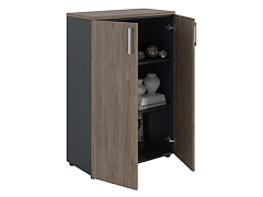 Dolab NW 1280 qapalı tünd qoz / antrasit