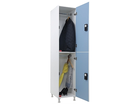 Soyunma otaqları üçün dolab WL 12-40 EL mavi/ağ