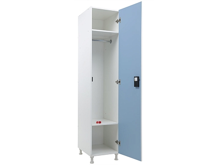 Soyunma otaqları üçün dolab WL 11-40 EL mavi/ağ