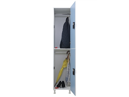 Soyunma otaqları üçün dolab WL 12-40 EL mavi/ağ