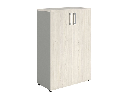 Dolab NW 1280 qapalı ağ ağac/boz